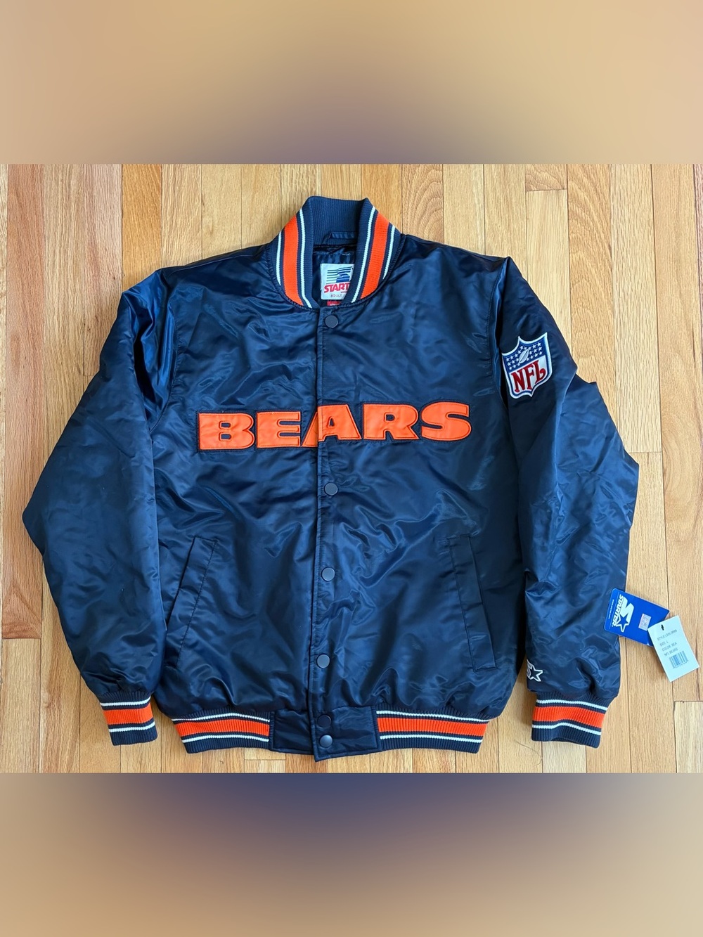 Chicago Bears Starter x Homage Jacket NFL Coat Men’s Size L NWT - Brand New